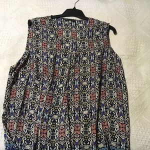 Women’s top. Colorful. Light and airy.